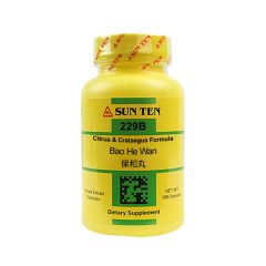 Sun Ten Citrus & Crataegus Formula 229B - 100 Capsules