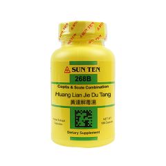 Sun Ten Coptis & Scute Combination 268B - 100 Capsules