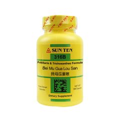 Sun Ten Fritillaria & Trichosanthes Formula 316B - 100 Capsules