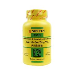 Sun Ten Gastrodia & Uncaria Combination 331B - 100 Capsules