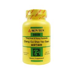 Sun Ten Tang-kuei & Peony Formula 860B - 100 Capsules