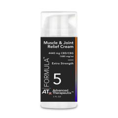 Advanced Therapeutix Muscle & Joint Relief Cream Formula 5 - Extra Strength