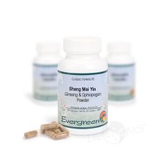 Evergreen Ginseng & Ophiopogon Powder - 100 Capsules