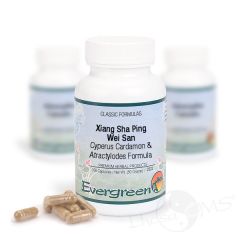 Evergreen Cyperus Cardamon & Atractylodes Formula - 100 Capsules