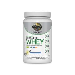 Garden of Life Sport Certified Grass Fed Whey Powder - Vanilla