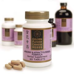 Golden Flower Peony and Atractylodes Formula - 60 Tablets