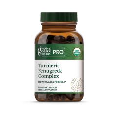 Gaia Herbs PRO Turmeric Fenugreek Complex - 60 Capsules