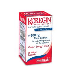 HealthAid Koregin Asian Ginseng Capsules