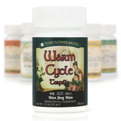 Mayway Plum Flower Warm Cycle Teapills - 200 Count