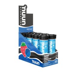 Nuun Daily Hydration Energy Tablets - Berry Blast Case of 8
