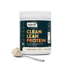 Nuzest Clean Lean Protein Coffee Coconut + MCTs 17.6oz Tub