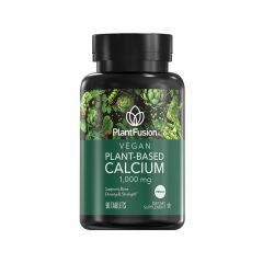 PlantFusion Vegan Plant-Based Calcium Tablets