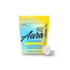 +Plus CBD™ Aura Collection Inspire Fizz Tablets 2.5mg THC 20ct