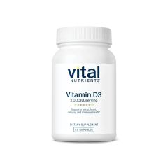 Vital Nutrients Vitamin D3 2000IU