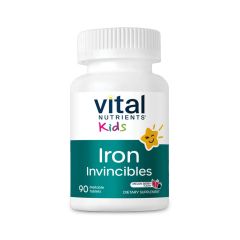 Vital Nutrients Kids Iron Invincibles Tablets
