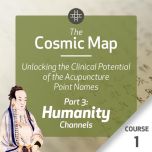 The Cosmic Map: Unlocking the Clinical Potential of the Acupuncture Point Names, Part 3: Humanity Channels - Course 1