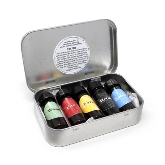 Santi Apothecary Five Element Essential Oils Kit