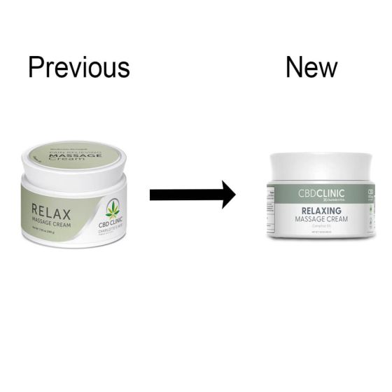 CBD CLINIC™ Relaxing Massage Cream - Lhasa OMS