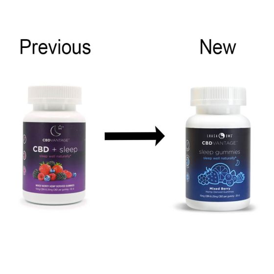 CBDvantage CBD+Sleep Gummies | Lhasa OMS