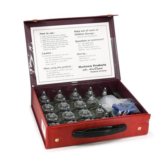 17 Piece Acu-Magnetic Cup Set