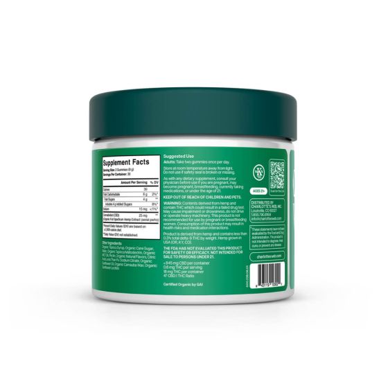 Charlotte's Web™ CBD Gummies - Daily Wellness | Lhasa OMS