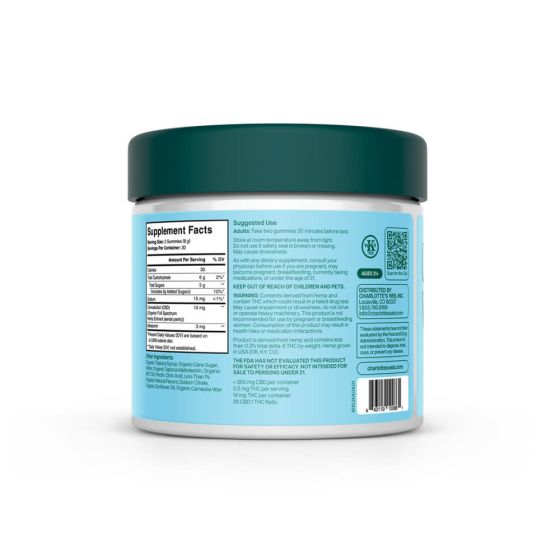 Charlotte's Web™ CBD Gummies - Sleep | Lhasa OMS