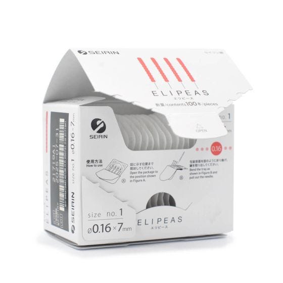 SEIRIN Elipeas Acupuncture Needles | Lhasa OMS