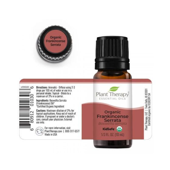 Plant Therapy Organic Frankincense Serrata Essential Oil | Lhasa OMS