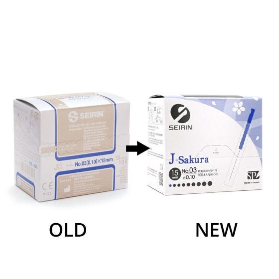 SEIRIN® J-15 Facial Acupuncture Needles | Lhasa OMS
