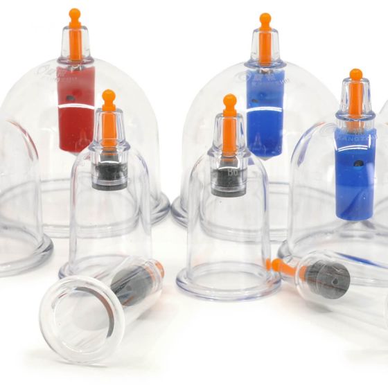 Kang Zhu Vacuum 12 Piece Cupping Set | Lhasa OMS