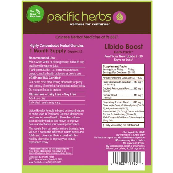Pacific Herbs Libido Boost for Her | Lhasa OMS