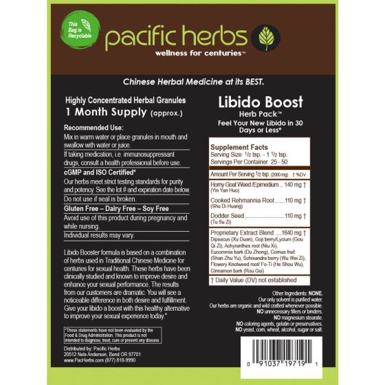 Pacific Herbs Libido Booster for Him | Lhasa OMS