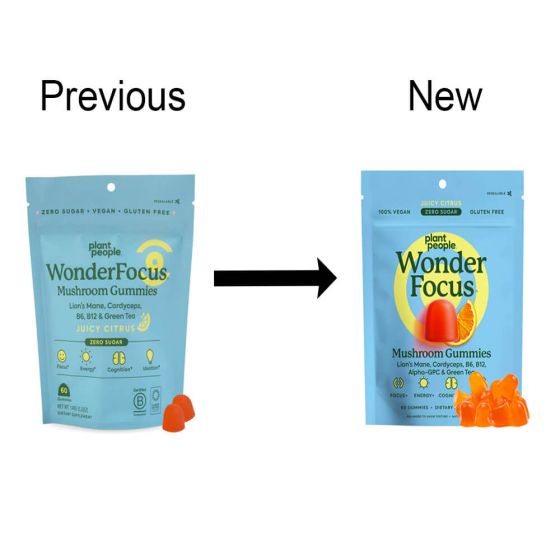 Plant People WonderFocus Mushroom Gummies - Lhasa OMS
