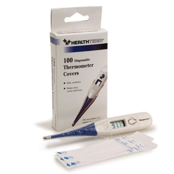 Digital Oral Thermometer Cover, 100/BX