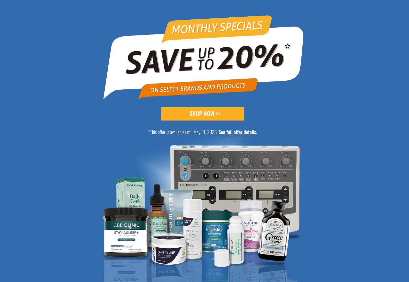 Monthly Specials