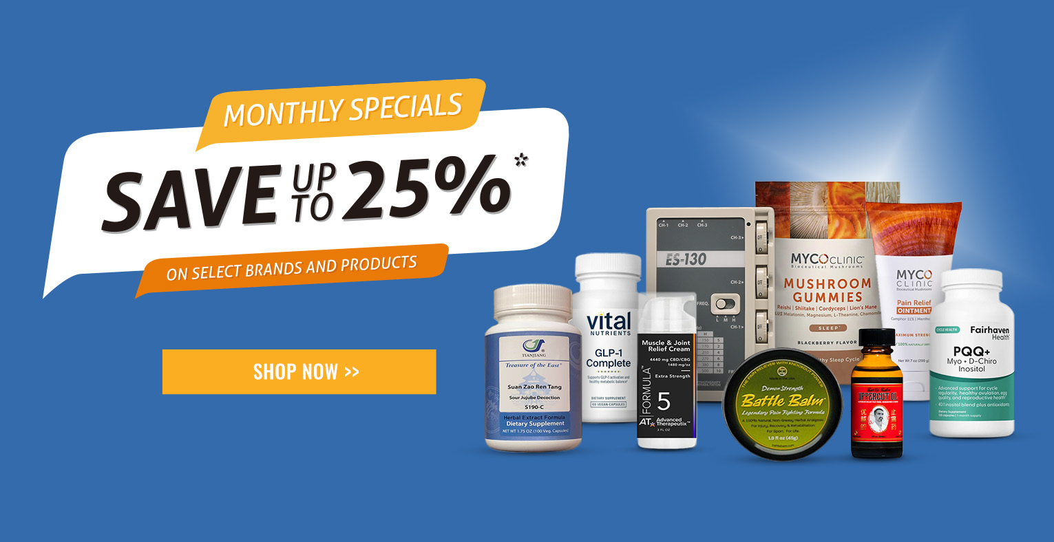 Monthly Specials