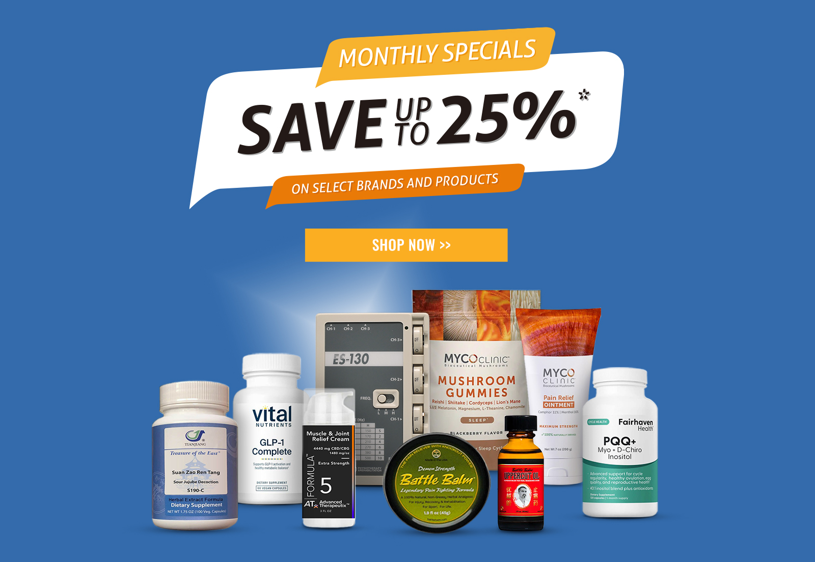 Monthly Specials