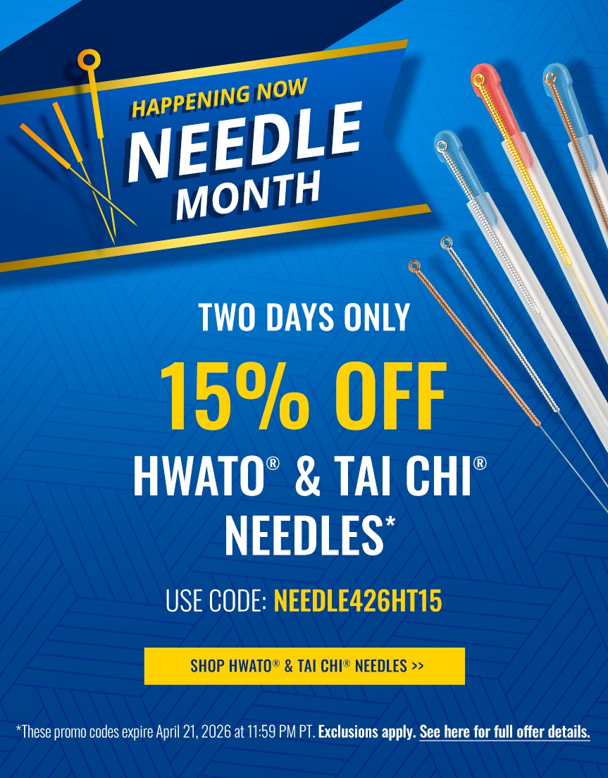 HAPPENING NOW
      NEEDLE MONTH
      