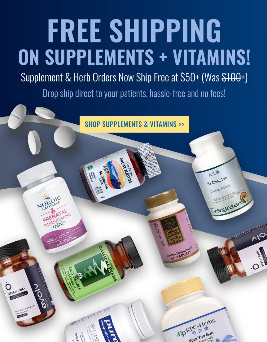FREE SHIPPING ON SUPPLEMENTS + VITAMINS!