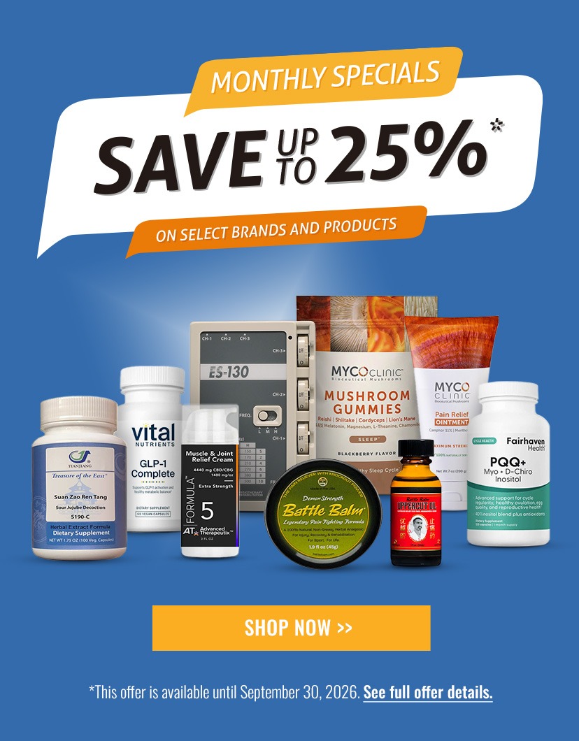 MONTHLY SPECIALS