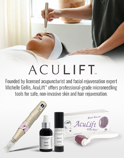 ACULIFT&trade; 
      Founded by licensed acupuncturist and facial rejuvenation expert Michelle Gellis, AcuLift&trade; offers professional-grade microneedling tools for safe, non-invasive skin and hair rejuvenation.