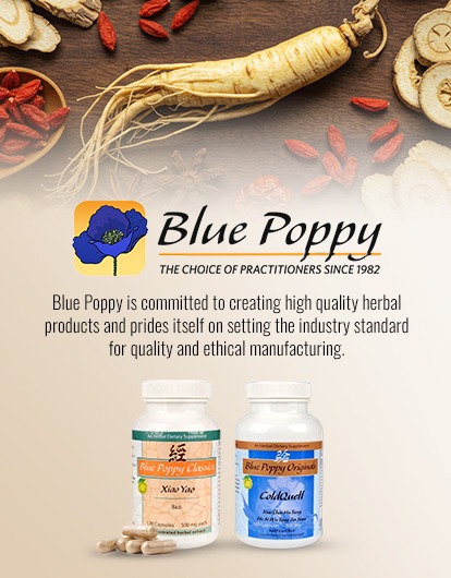BLUE POPPY 
      Blue Poppy is committed to creating high quality herbal products and prides itself on setting the industry standard for quality and ethical manufacturing.
